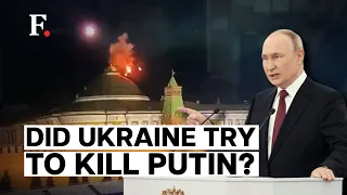 Russia's Explosive Claim: Kyiv Tried to Kill Putin With Drone Strike on Kremlin | Russia Ukraine War