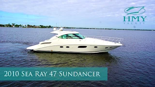 2010 Sea Ray 47' Sundancer BOREDOM - For Sale with HMY Yachts