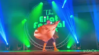 Belly dancer Nikolas Kazakos in Israel / Eilat festival 2023 /