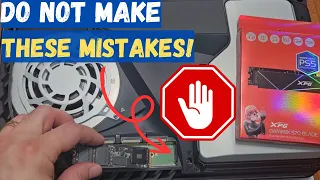 5 Mistakes to AVOID when Installing an SSD on PS5 | How to Install XPG GAMMIX S70 2TB SSD on PS5 DIY