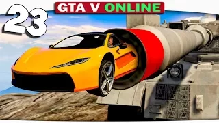 ч.23 Один день из жизни в GTA 5 Online - ИСПЫТАНИЕ БОМЖЕЙ