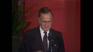 MT2151 - President Bush's Remarks at the Radisson, Wreath Laying Ceremony - 30 July 1991