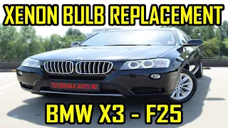 BMW X3 F25 Xenon Bulb HID Replacement