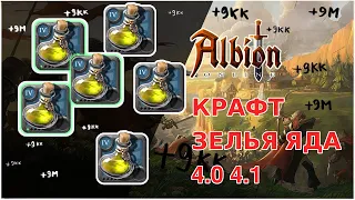 ВЫГОДЕН ЛИ КРАФТ 4.0 4.1 ЗЕЛЬЯ ЯДА 2023 | albion online