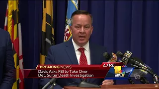 Video: BPD commissioner asks FBI to take over investigation in Det. Suiter's death