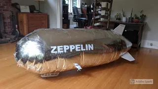 How to make a model  RC rigid airship - Zeppelin NT