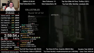 The Last of Us Speedrun World Record for All Collectibles (2:59:54)