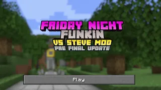 V.S Steve PRE-FINAL Update [Full weeks/Extras] //Friday Night Funkin' Mods
