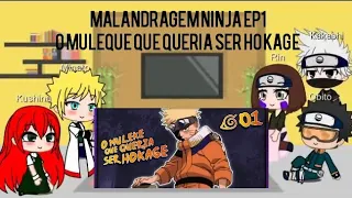 Time Minato + Kushina reagindo a Malandragem ninja ep1(O Muleque que queria ser Hokage!)
