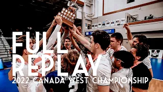 MVB | 2022 Canada West Championship | TWU 3 Alberta 1