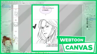 How I Make My Webtoon Episode! PT. 11 (Speed Process)(LINEART)