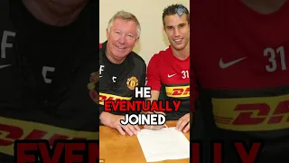 Sir Alex Ferguson did NOT want Robin van Persie 😮 #football #soccer #shorts