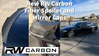 New RWCarbon Spoiler and Mirror Caps for my BMW 440i!!!