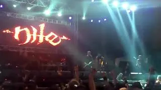 Nile - Serpent Headed Mask (Live at Hammersonic Festival 2012)