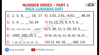 Number Series - Part 1 | Mga lumabas dati | Civil Service Exam Review