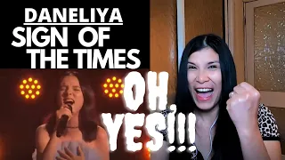 SIGN OF THE TIMES- DANELIYA TULESHOVA| REACTION VIDEO