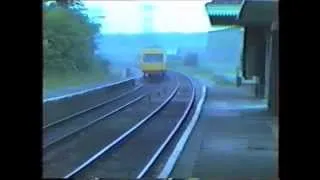 Trains at Culham July 1988