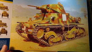 Italeri 6469S 1/35 Carro Armato L6/40 Light Tank INBOX REVIEW