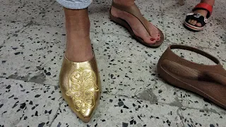 Historia złotej ciżemki - Barbara kupuje buty / Sousse Medina Tunisie / Tunezja w maju / wakacje