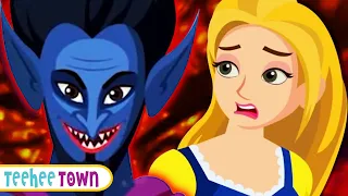 Midnight Magic: The Wicked Curse of the Wizard on Rapunzel and the Beast | Teehee Town