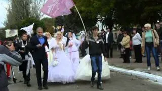 Краматорск, Парад невест, шествие
