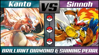 Starter Pokémon 3v3 Battle | KANTO vs SINNOH