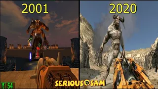 Evolution of SERİOUS SAM Games 2001-2020