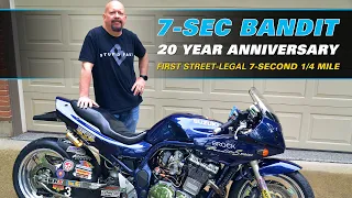 First 7 Second Street-Legal Motorcycle - 20 Year Anniversary Ride Along With Brock