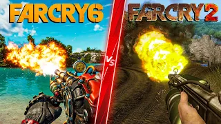 Far Cry 6 vs Far Cry 2 - Direct Comparison! Attention to Detail & Graphics! PC ULTRA 4K