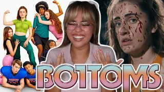 LESBIAN FIGHT CLUB + Camp Foolishness = I am OBSESSED | First Time Watching *Bottoms* | REACTION