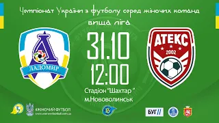 Чемпіонат України з футболу серед жіночих команд Ладомир - Атекс