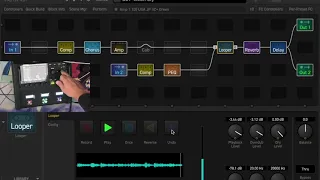 Fractal Audio LOOPER block FM3 FM9 FX III Tutorial Audio in italiano