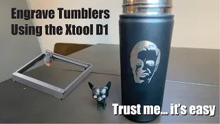 Engrave Tumblers With the Xtool D1