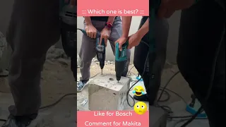 Bosch vs Makita! Makita or Bosch? #Boschdrill #makitadrill #shorts #shortsfeeds #Virulvideos