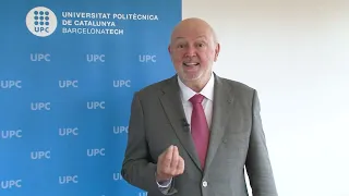 El rector Daniel Crespo anuncia la creació del grau de Medicina de la UPC per al curs 2026-2027