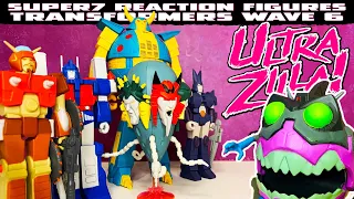 SUPER7 TRANSFORMERS THE MOVIE WAVE 6 REACTION FIGURES REVIEW!