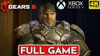 GEARS 5 XBOX SERIES X Gameplay Walkthrough FULL GAME [4K 60FPS] - No Commentary