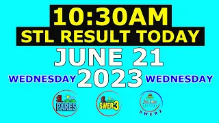 10:30am STL Result Today June 21 2023 (Wednesday) Visayas and Mindanao