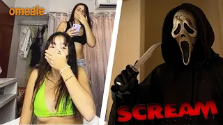 SCREAM VI  Jumpscare OMEGLE I GHOSTFACE I Bromas y Sustos con PelisDeTerror 🔪🔪