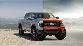 The all-new 2024 Ford Ranger®: Before and after