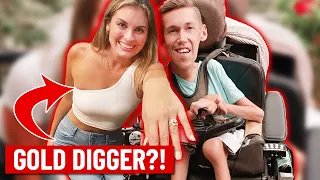 Is she a GOLD DIGGER for marrying him?