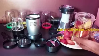 Amazing Bullet blender, magic smoothie maker unboxing review