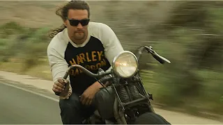 Jason Momoa Riding Harley-Davidson's Motorcycles