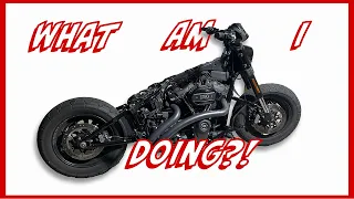 Save $600 On Painting Your Bike: Taking Apart Your FatBob