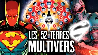 TOUTES les TERRES de l'univers DC