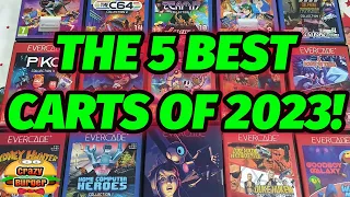 The 5 BEST Carts Released On Evercade 2023!