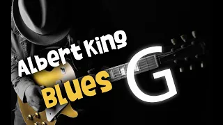 Blues Backing Track Jam - Ice B. - Albert King shuffle 12 bar in G