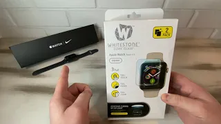 Защитное стекло WhiteStone Dome Glass для Apple Watch 6 series 44 mm