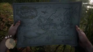 Fishing Map - Red Dead Redemption 2