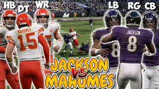 Team of LAMAR JACKSON'S vs Team of PATRICK MAHOMES! (Best Player Tournament!)